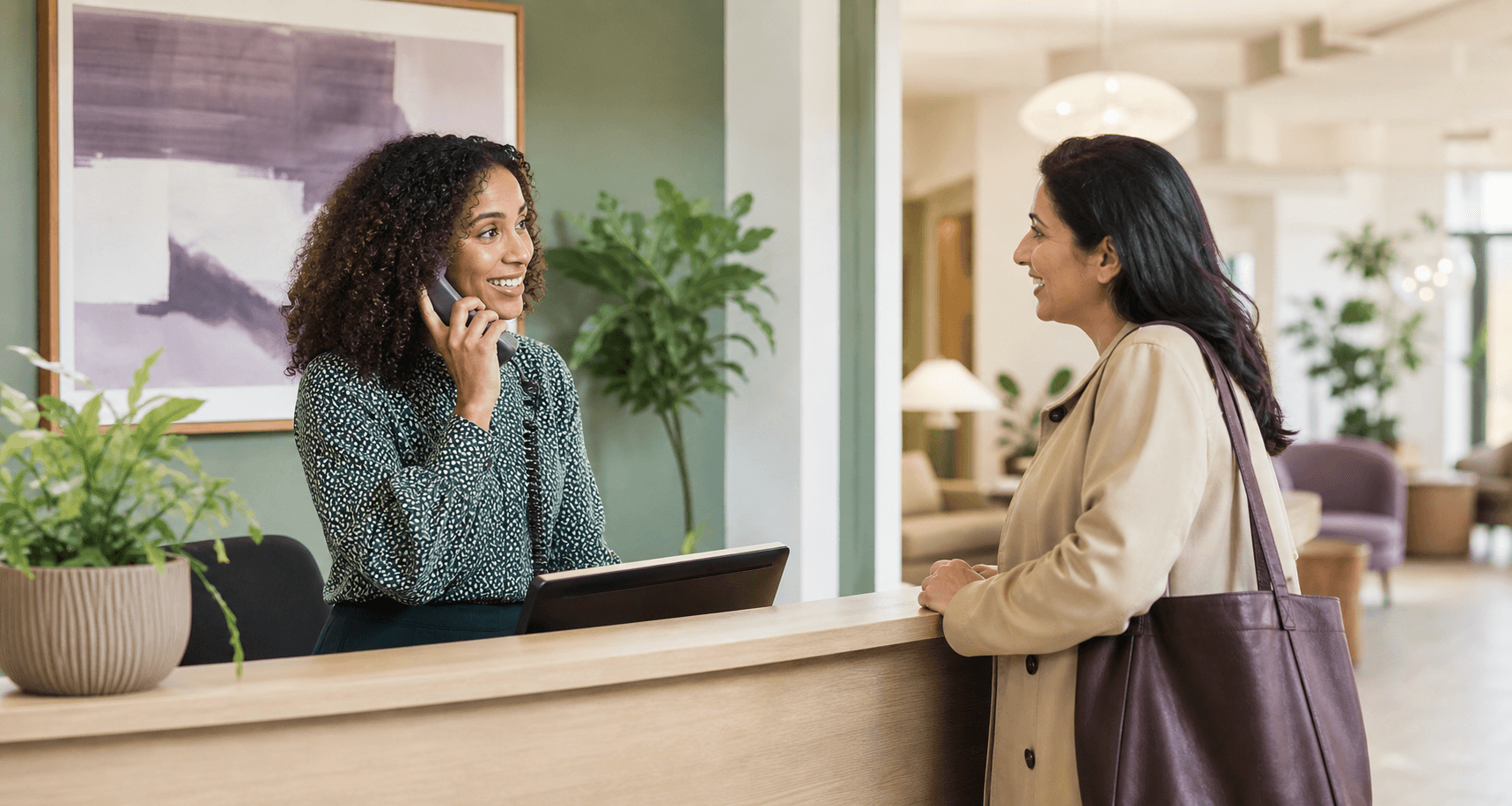 Thriving Well care team supporting a client